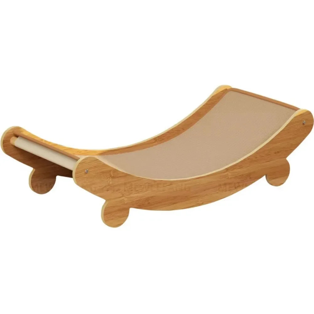 3-in-1 Cat Scratching Board Sisal Felt Combo Detachable Pad Pet Bed Durable Multi-Level Claw Training for Multi-Cat Households