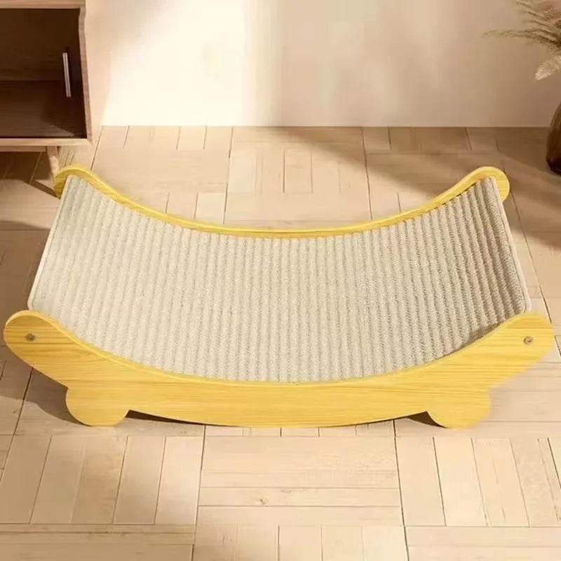 3-in-1 Cat Scratching Board Sisal Felt Combo Detachable Pad Pet Bed Durable Multi-Level Claw Training for Multi-Cat Households