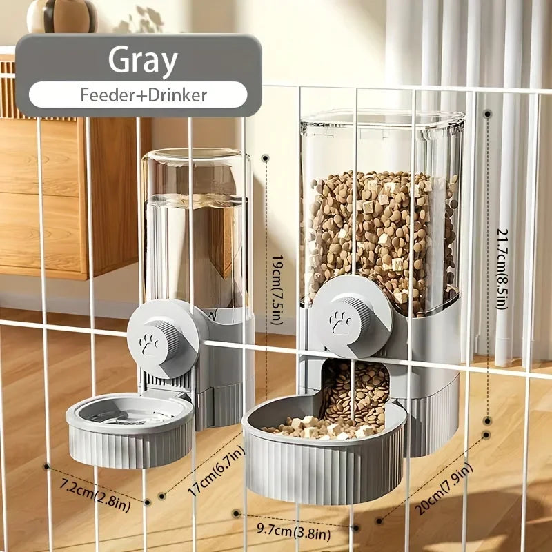 Cat bowl automatic feeder for cats, pets, water dispensers, integrated cat bowl, cat food basin, dogs, eating, drinking wa